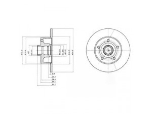 DELPHI BG3030 stabdžių diskas 
 Stabdžių sistema -> Diskinis stabdys -> Stabdžių diskas
815 615 301B, 8D0 615 301B, 8D0 615 601B