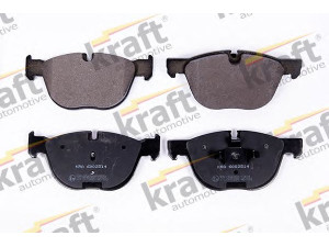 KRAFT AUTOMOTIVE 6002514 stabdžių trinkelių rinkinys, diskinis stabdys 
 Techninės priežiūros dalys -> Papildomas remontas
34 11 4 074 370, 34 11 6 778 403