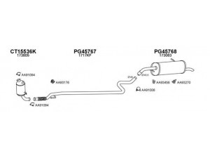 VENEPORTE 450449 išmetimo sistema 
 Išmetimo sistema -> Išmetimo sistema, visa