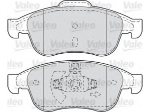 VALEO 601045 stabdžių trinkelių rinkinys, diskinis stabdys 
 Techninės priežiūros dalys -> Papildomas remontas
440603905R, 440603905R