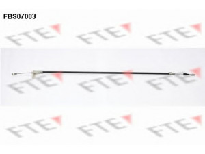 FTE FBS07003 trosas, stovėjimo stabdys 
 Stabdžių sistema -> Valdymo svirtys/trosai
124 420 11 85, 201 420 06 85, 201 420 07 85