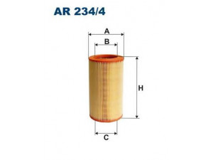 FILTRON AR234/4 oro filtras 
 Techninės priežiūros dalys -> Techninės priežiūros intervalai
51793172, 51874053, 51793172