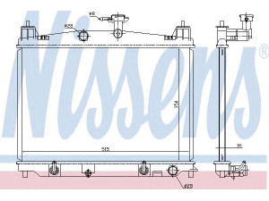 NISSENS 68538 radiatorius, variklio aušinimas 
 Aušinimo sistema -> Radiatorius/alyvos aušintuvas -> Radiatorius/dalys
ZJ3915200A