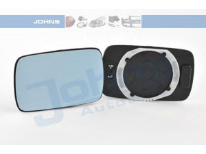 JOHNS 20 06 37-81 veidrodėlio stiklas, išorinis veidrodėlis 
 Kėbulas -> Keleivių kabina -> Veidrodėlis
51 16 1 901 176