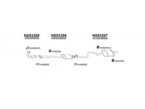 VENEPORTE 530084 išmetimo sistema 
 Išmetimo sistema -> Išmetimo sistema, visa