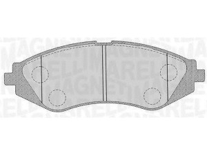 MAGNETI MARELLI 363916060510 stabdžių trinkelių rinkinys, diskinis stabdys 
 Techninės priežiūros dalys -> Papildomas remontas
96316582