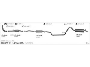 IMASAF 525000051 išmetimo sistema 
 Išmetimo sistema -> Išmetimo sistema, visa