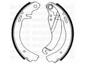 METELLI 53-0303 stabdžių trinkelių komplektas 
 Techninės priežiūros dalys -> Papildomas remontas
11717147, 1605477, 1605568, 1605742