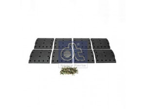 DT 2.94057 stabdžių antdėklo rinkinys, būgninis stabdys
3095180 S, 3095180S, 50 01 868 090