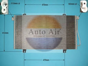 AUTO AIR GLOUCESTER 16-1089 kondensatorius, oro kondicionierius 
 Oro kondicionavimas -> Kondensatorius
2765000QAF, 7701052120, 8671017661