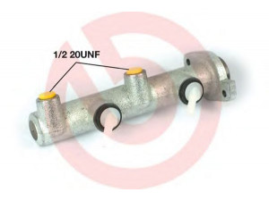 BREMBO M 61 097 pagrindinis cilindras, stabdžiai 
 Stabdžių sistema -> Pagrindinis stabdžių cilindras
460148, 24212509013, 24212515013
