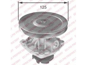 DELPHI WP2188 vandens siurblys 
 Aušinimo sistema -> Vandens siurblys/tarpiklis -> Vandens siurblys
0000007630343, 0000007653408, 0000007691048