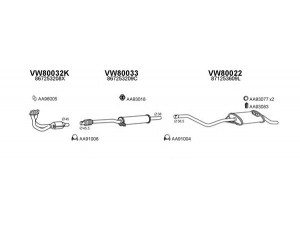 VENEPORTE 800163 išmetimo sistema 
 Išmetimo sistema -> Išmetimo sistema, visa
