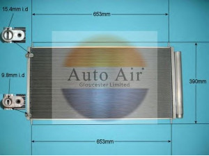 AUTO AIR GLOUCESTER 16-0051 kondensatorius, oro kondicionierius 
 Oro kondicionavimas -> Kondensatorius
8845012290