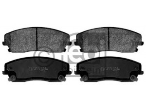 FEBI BILSTEIN 116108 stabdžių trinkelių rinkinys, diskinis stabdys 
 Techninės priežiūros dalys -> Papildomas remontas
K68147681AA