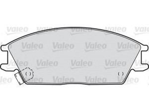 VALEO 598052 stabdžių trinkelių rinkinys, diskinis stabdys 
 Techninės priežiūros dalys -> Papildomas remontas
45022-SA6-600, 45022-SA6-N50, 45022SA6600