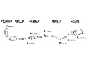 VENEPORTE 010125 išmetimo sistema 
 Išmetimo sistema -> Išmetimo sistema, visa