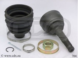 CDX 704 jungčių komplektas, kardaninis velenas 
 Ratų pavara -> Sujungimai/komplektas