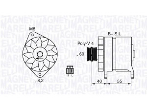 MAGNETI MARELLI 063532614010 kintamosios srovės generatorius 
 Elektros įranga -> Kint. sr. generatorius/dalys -> Kintamosios srovės generatorius
R89FX10300GB