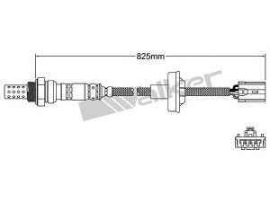 WALKER PRODUCTS 250-24886 lambda jutiklis 
 Išmetimo sistema -> Jutiklis/zondas
MD 348460, MR 420812, MR507771