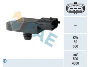 FAE 15092 jutiklis, įsiurbimo kolektoriaus slėgis 
 Elektros įranga -> Jutikliai
22365-5X20A, 23731-00Q0L, 4420747