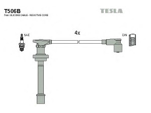 TESLA T506B uždegimo laido komplektas 
 Kibirkšties / kaitinamasis uždegimas -> Uždegimo laidai/jungtys
22440-2F200, 22440-2J210