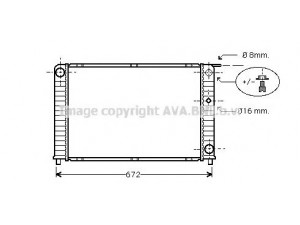 AVA QUALITY COOLING VO2088 radiatorius, variklio aušinimas 
 Aušinimo sistema -> Radiatorius/alyvos aušintuvas -> Radiatorius/dalys
3547154, 8603854, 86038544