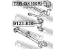 FEBEST TSB-GX100R skersinio stabilizatoriaus įvorių komplektas
48815-22220
