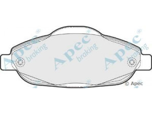 APEC braking PAD1609 stabdžių trinkelių rinkinys, diskinis stabdys 
 Techninės priežiūros dalys -> Papildomas remontas
425393, 425426