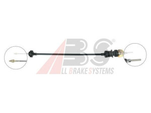 A.B.S. K26880 sankabos trosas 
 Dviratė transporto priemonės -> Kabeliai ir tachometro velenaai -> Sankabos trosas
2150.R7, 96104679