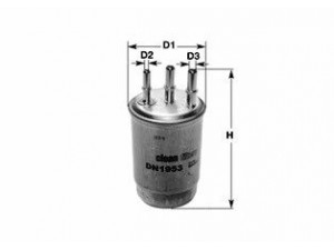 CLEAN FILTERS DN2712 kuro filtras 
 Techninės priežiūros dalys -> Papildomas remontas
6R0127400D