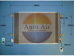 AUTO AIR GLOUCESTER 16-9701 kondensatorius, oro kondicionierius 
 Oro kondicionavimas -> Kondensatorius
8E0260401E, 8E0260401R, 8E0260403J
