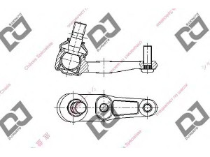 DJ PARTS DB1051 atramos/vairo trauklė 
 Ašies montavimas/vairavimo mechanizmas/ratai -> Sujungimai -> Atramos/vairo trauklė
B01A-34-550, B01A-34-550A, B01A34550