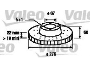 VALEO 186551 stabdžių diskas 
 Dviratė transporto priemonės -> Stabdžių sistema -> Stabdžių diskai / priedai
6384210112
