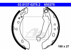 ATE 03.0137-0275.2 stabdžių trinkelių komplektas 
 Techninės priežiūros dalys -> Papildomas remontas
44060-99B26