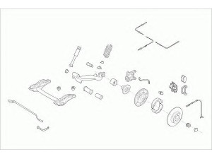 LEMFÖRDER MERCE-A-KLA-RL002 vairavimo mechanizmas; rato pakaba 
 Ašies montavimas/vairavimo mechanizmas/ratai -> Prekių paieška pagal schemą