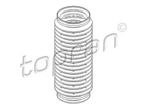 TOPRAN 501 799 apsauginis dangtelis/gofruotoji membrana, amortizatorius 
 Pakaba -> Amortizatorius
1 125 878, 3132 1 125 878
