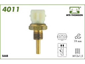 MTE-THOMSON 4011 siuntimo blokas, aušinimo skysčio temperatūra
9137803