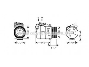 AVA QUALITY COOLING BWK329 kompresorius, oro kondicionierius 
 Oro kondicionavimas -> Kompresorius/dalys
64509174803, 64526918753, 64526956715