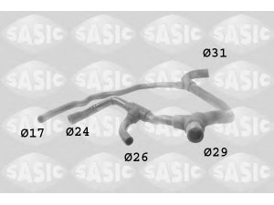 SASIC 3404003 radiatoriaus žarna 
 Aušinimo sistema -> Žarnelės/vamzdeliai/sujungimai -> Radiatoriaus žarnos
7700414206