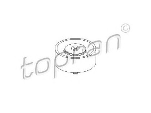 TOPRAN 501 500 kreipiantysis skriemulys, V formos rumbuotas diržas 
 Diržinė pavara -> V formos rumbuotas diržas/komplektas -> Laisvasis/kreipiamasis skriemulys
1128 7 780 124, 1128 7 799 464