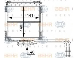 HELLA 8FH 351 312-041 šilumokaitis, salono šildymas 
 Šildymas / vėdinimas -> Šilumokaitis
0000A00947, 74120-85C10