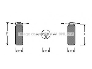 AVA QUALITY COOLING UVD025 džiovintuvas, oro kondicionierius