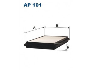 FILTRON AP101 oro filtras 
 Filtrai -> Oro filtras
414, 17220PH3000, PC921, H101012