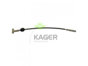 KAGER 19-6549 trosas, stovėjimo stabdys 
 Stabdžių sistema -> Valdymo svirtys/trosai
3345598