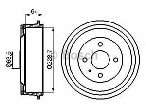 BOSCH 0 986 477 012 stabdžių būgnas 
 Stabdžių sistema -> Būgninis stabdys -> Stabdžių būgnas
1505165, 1661851, 6063755, 6559228