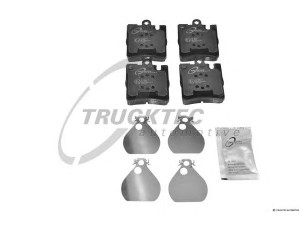TRUCKTEC AUTOMOTIVE 02.35.106 stabdžių trinkelių rinkinys, diskinis stabdys
002 420 5220, 003 420 2820, 003 420 5220