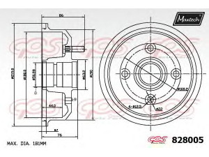 MAXTECH 828005.0000 stabdžių būgnas 
 Stabdžių sistema -> Būgninis stabdys -> Stabdžių būgnas
1000859, 1017668, 1045392, 4034886