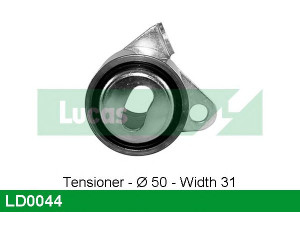 LUCAS ENGINE DRIVE LD0044 įtempiklio skriemulys, paskirstymo diržas
7700736419