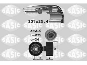 SASIC 1756035 paskirstymo diržo komplektas 
 Techninės priežiūros dalys -> Papildomas remontas
028198119, 028198119, 028198119